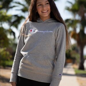 CHAMPION BIG GIRLS OXFORD HEATHER SIZE XL NEW